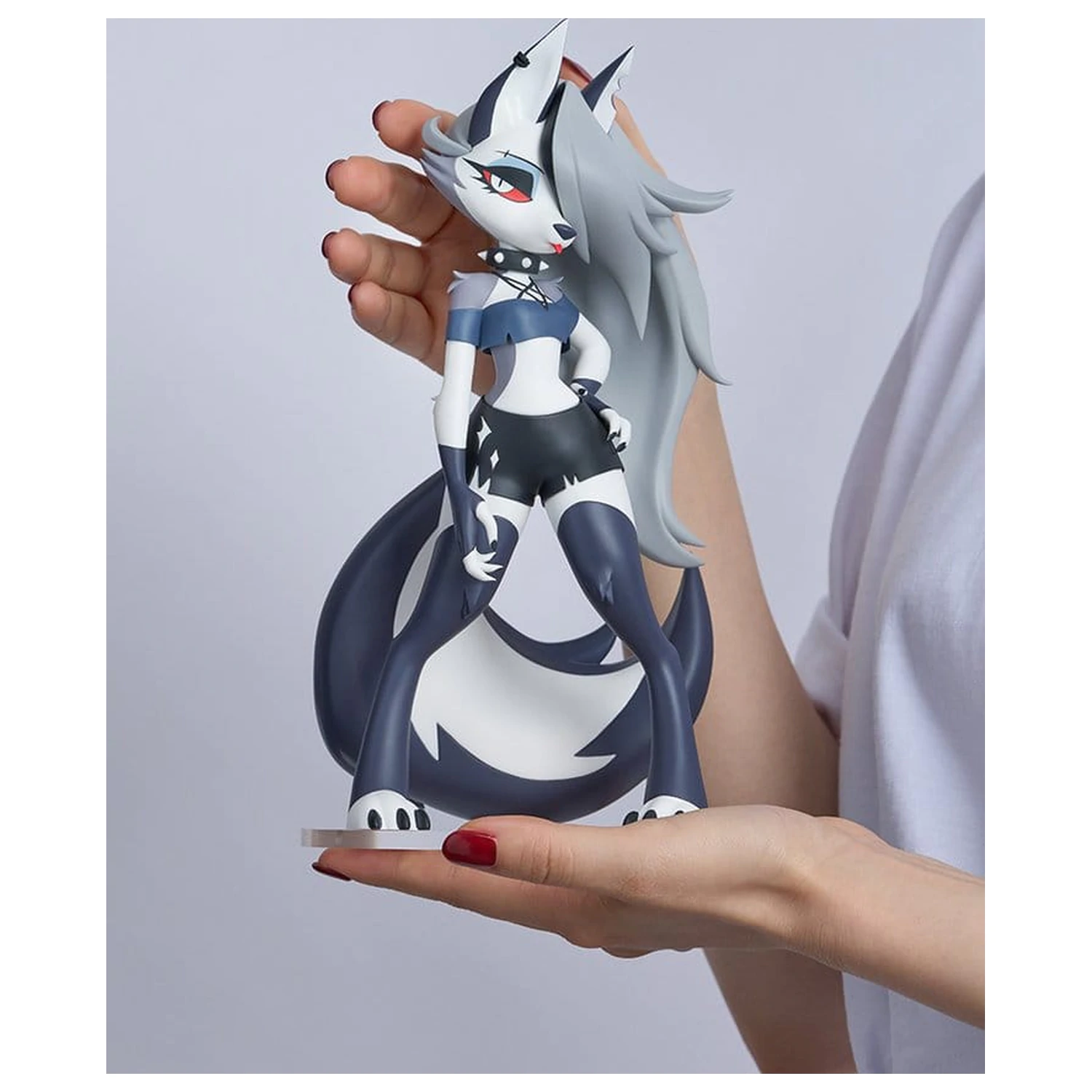 Helluva Boss Pop Up Parade PVC figurka Loona velikost L 22 cm fotografii produktu