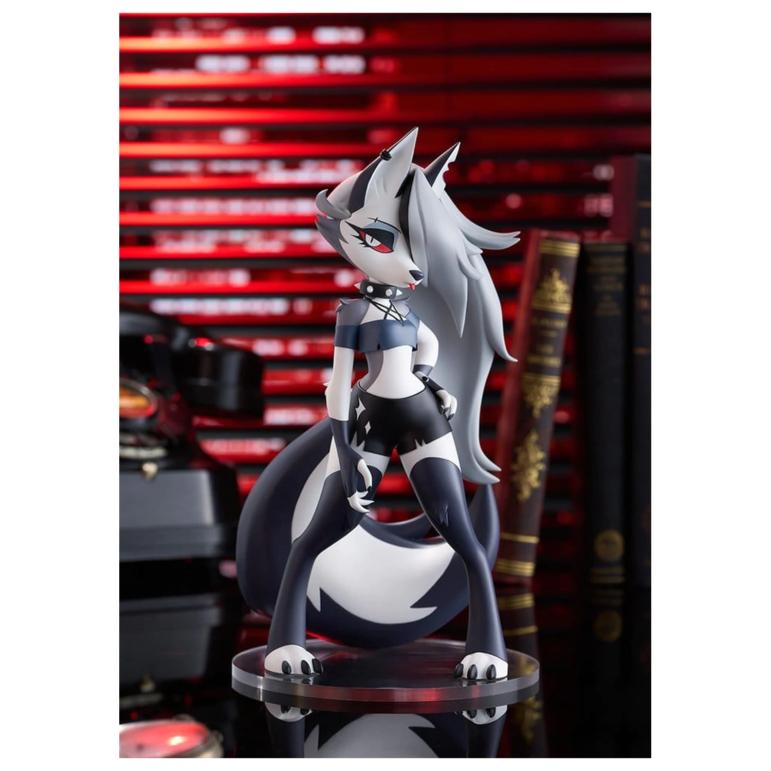 Helluva Boss Pop Up Parade PVC figurka Loona velikost L 22 cm fotografii produktu