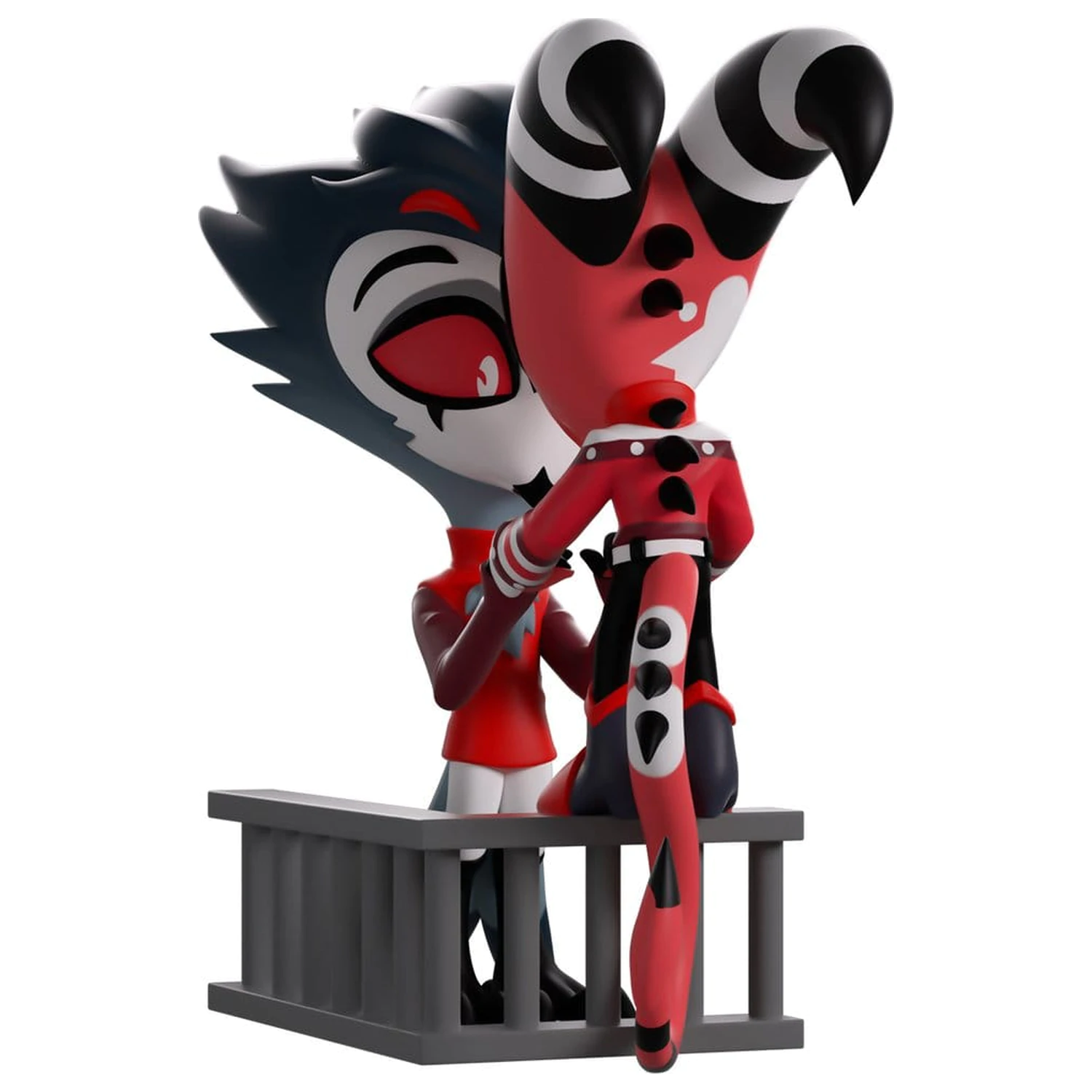 Helluva Boss Vinylová Figurka Blitzo & Stolas 12 cm fotografii produktu