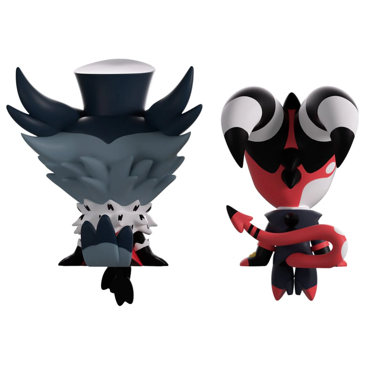 Helluva Boss Vinylové Figurky Blitzo & Stolas Monitor Buddiez fotografii produktu
