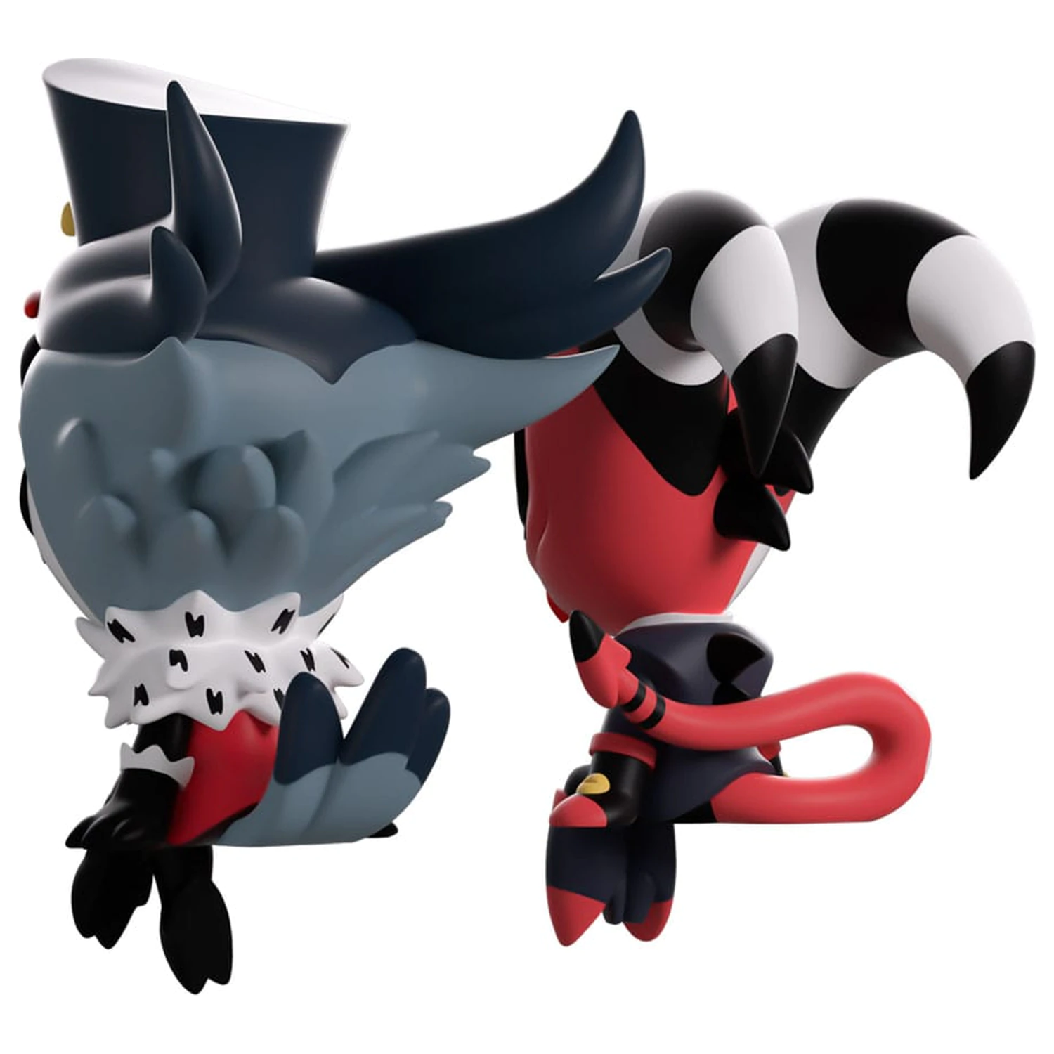Helluva Boss Vinylové Figurky Blitzo & Stolas Monitor Buddiez fotografii produktu