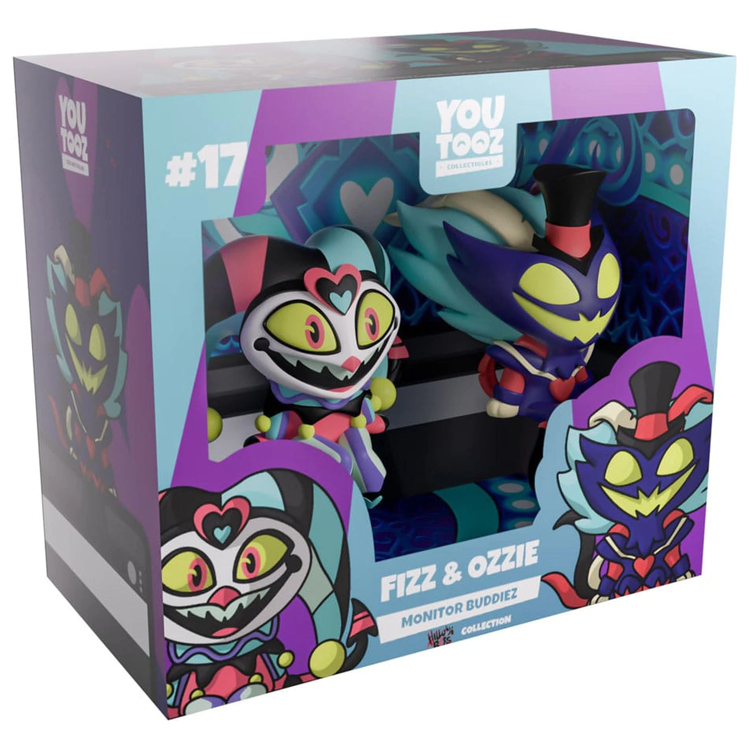 Helluva Boss Vinylové Figurky Fizz & Ozzie Monitor Buddiez fotografii produktu