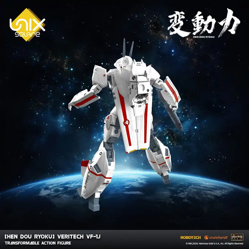 Hen Dou Ryoku Veritech Diecast Akční figurka VF-1J 21 cm fotografii produktu