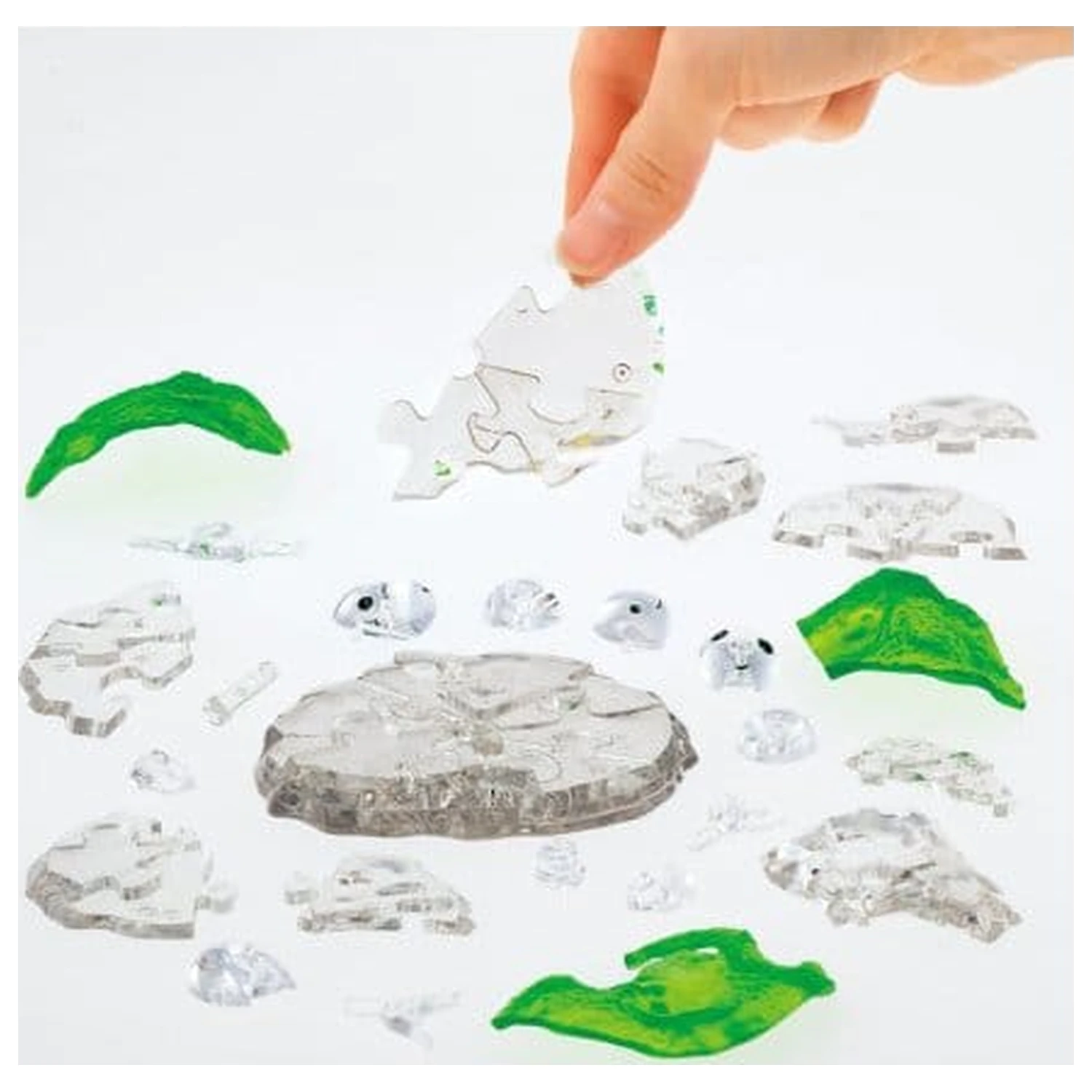 Princess Mononoke Kumukumu Crystal figurka Kodama fotografii produktu