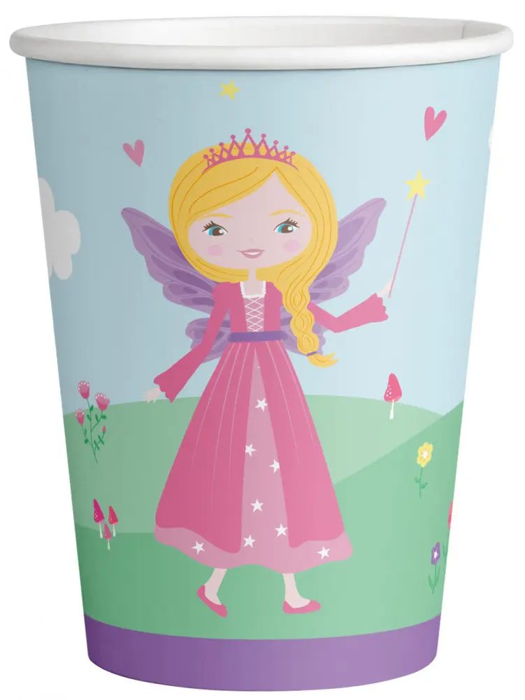 Princesses papírové kelímky, 8 kusů, 250 ml fotografii produktu