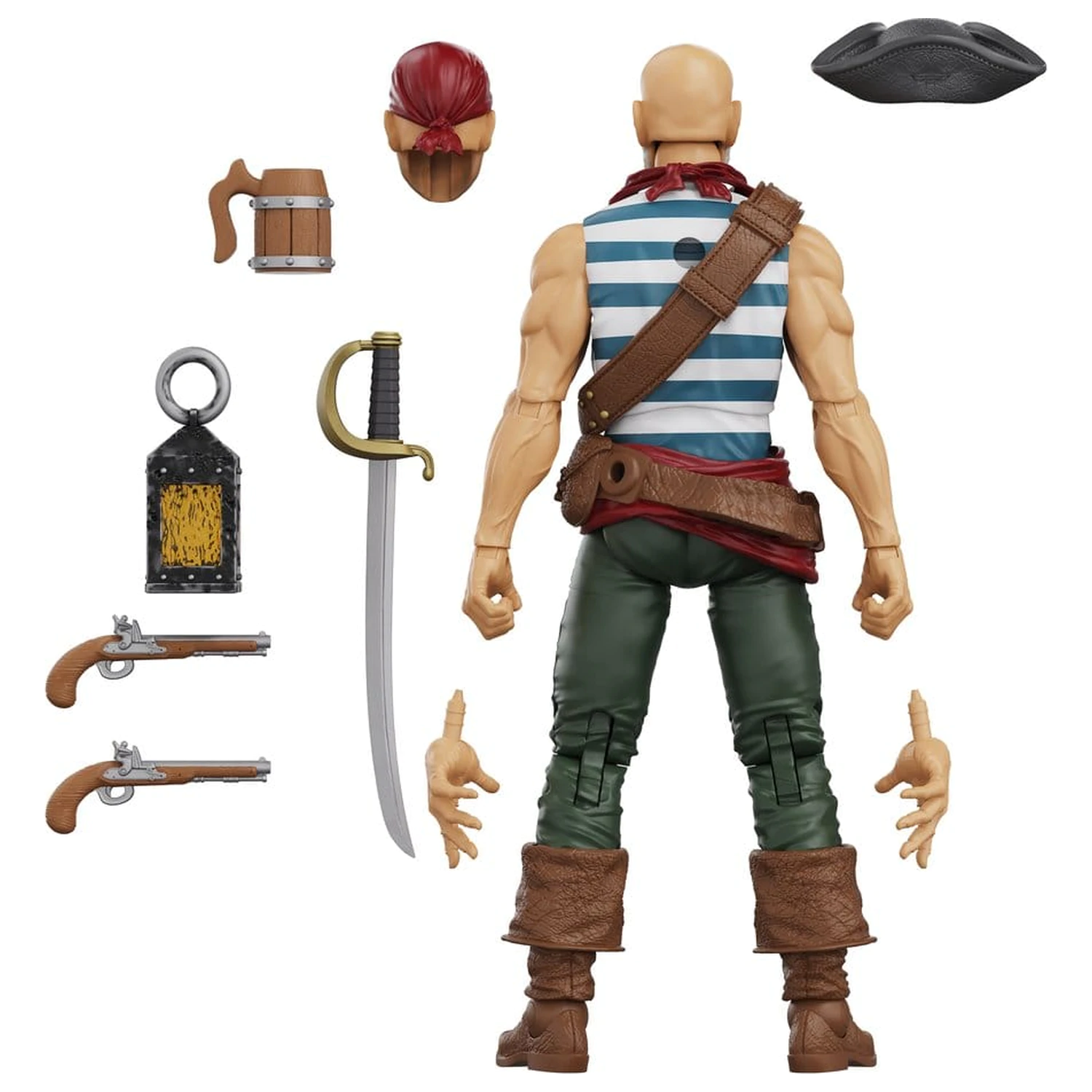 Hero H.A.C.K.S. Core akční figurka 1/18 Heroes and Villains Wave 1 Daniel Wright: Pirate Quartermaster fotografii produktu
