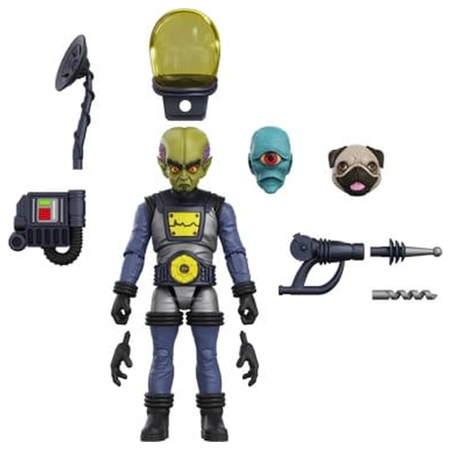 Hero H.A.C.K.S. Core akční figurka 1/18 Heroes and Villains Wave 1 Zarko Resources Inc.: Galactic Prospectors fotografii produktu