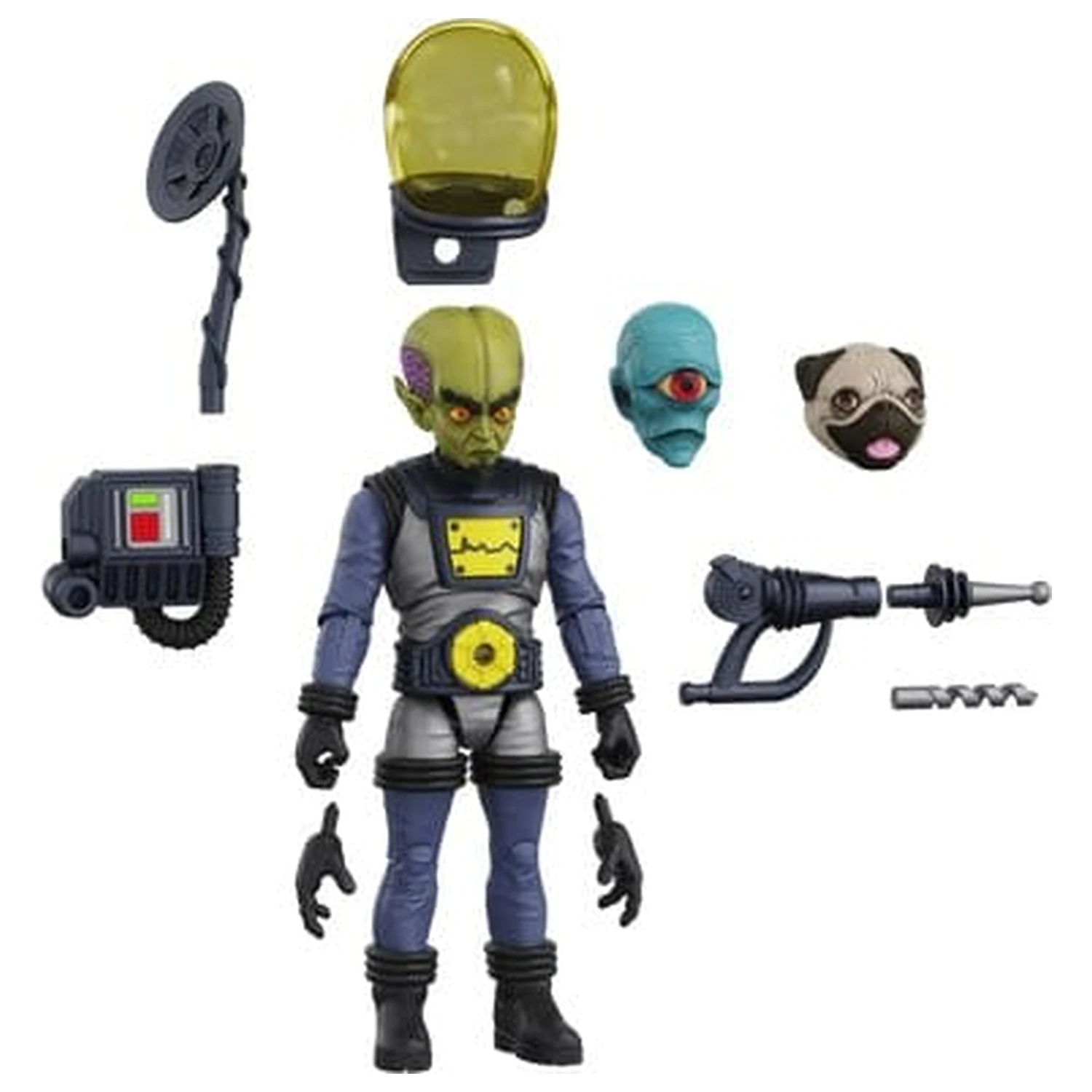 Hero H.A.C.K.S. Core akční figurka 1/18 Heroes and Villains Wave 1 Zarko Resources Inc.: Galactic Prospectors fotografii produktu