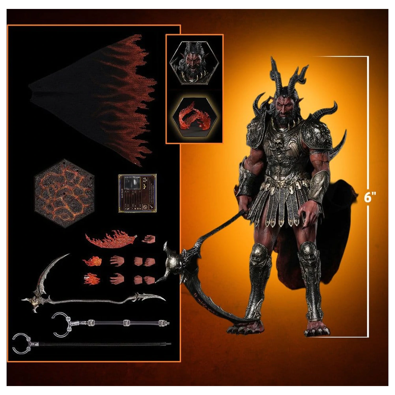 Heroes of Might and Magic III akční figurka 1/12 Arch Devil (Deluxe verze) 15 cm fotografii produktu
