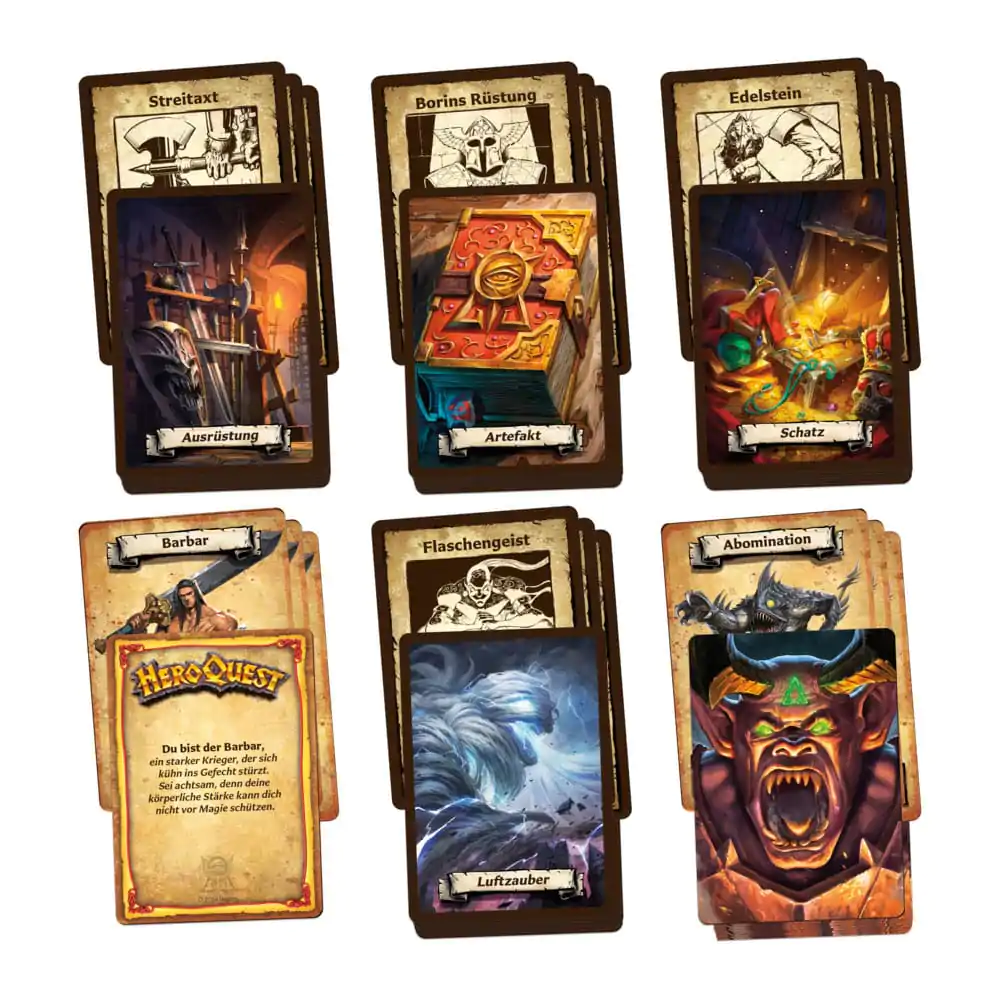 HeroQuest Stolní Hra Der Aufbruch *Německá Verze* fotografii produktu