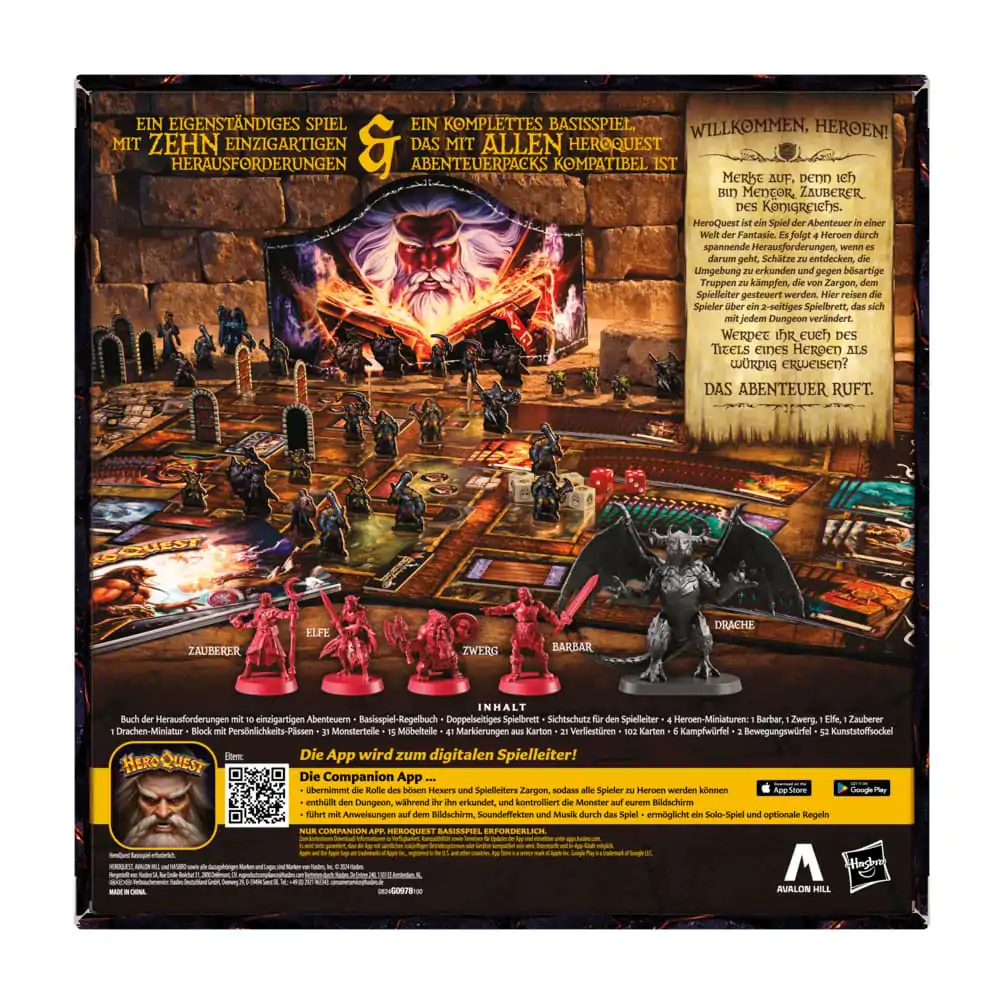 HeroQuest Stolní Hra Der Aufbruch *Německá Verze* fotografii produktu