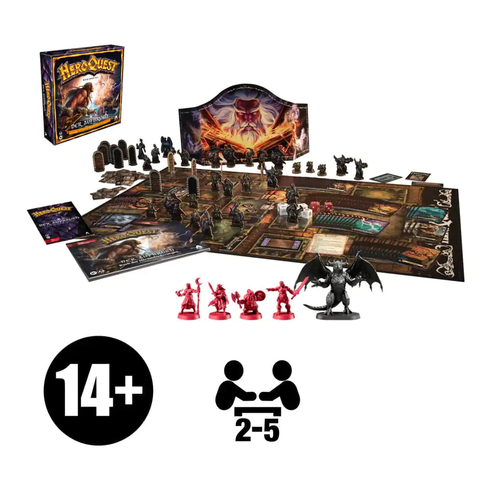 HeroQuest Stolní Hra Der Aufbruch *Německá Verze* fotografii produktu