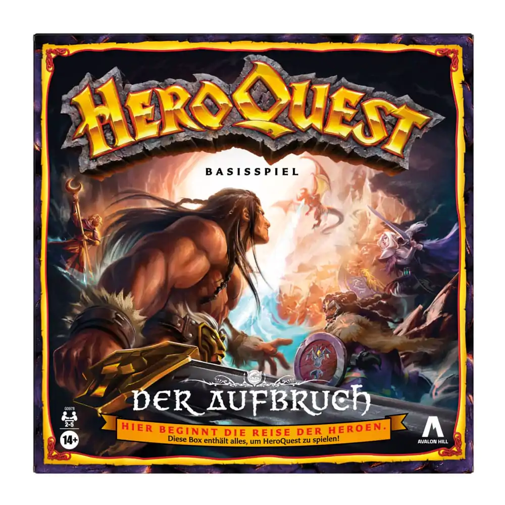 HeroQuest Stolní Hra Der Aufbruch *Německá Verze* fotografii produktu