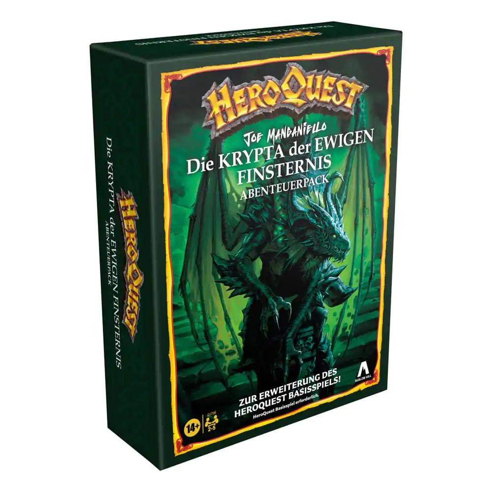 HeroQuest Board Game Expansion Die Krypta der ewigen Finsternis Quest Pack *German Version* fotografii produktu