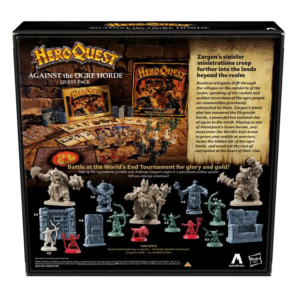 HeroQuest Board Game Expansion Proti Hordě Ogre Quest Pack *Anglická verze* fotografii produktu