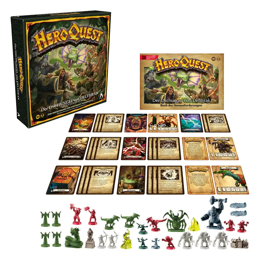 HeroQuest Rozšíření deskové hry Quest Pack Džungle Delthraku *Německá verze* fotografii produktu