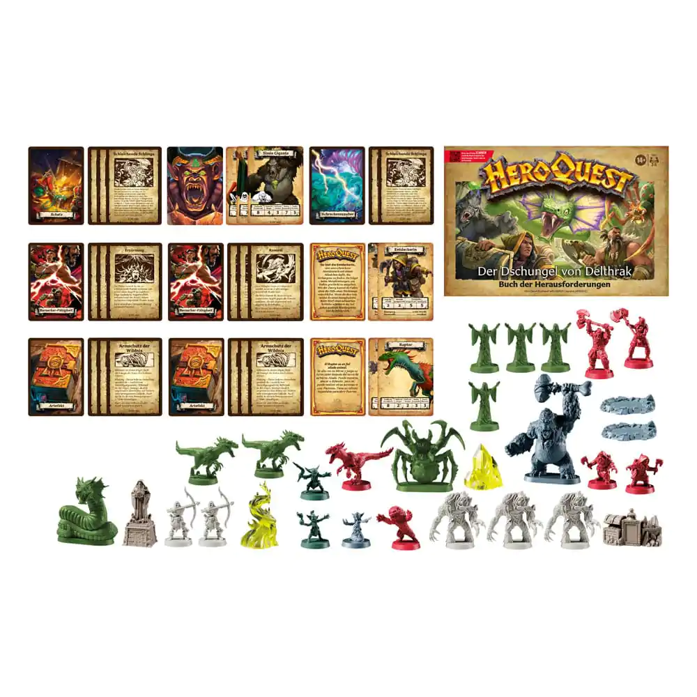 HeroQuest Rozšíření deskové hry Quest Pack Džungle Delthraku *Německá verze* fotografii produktu