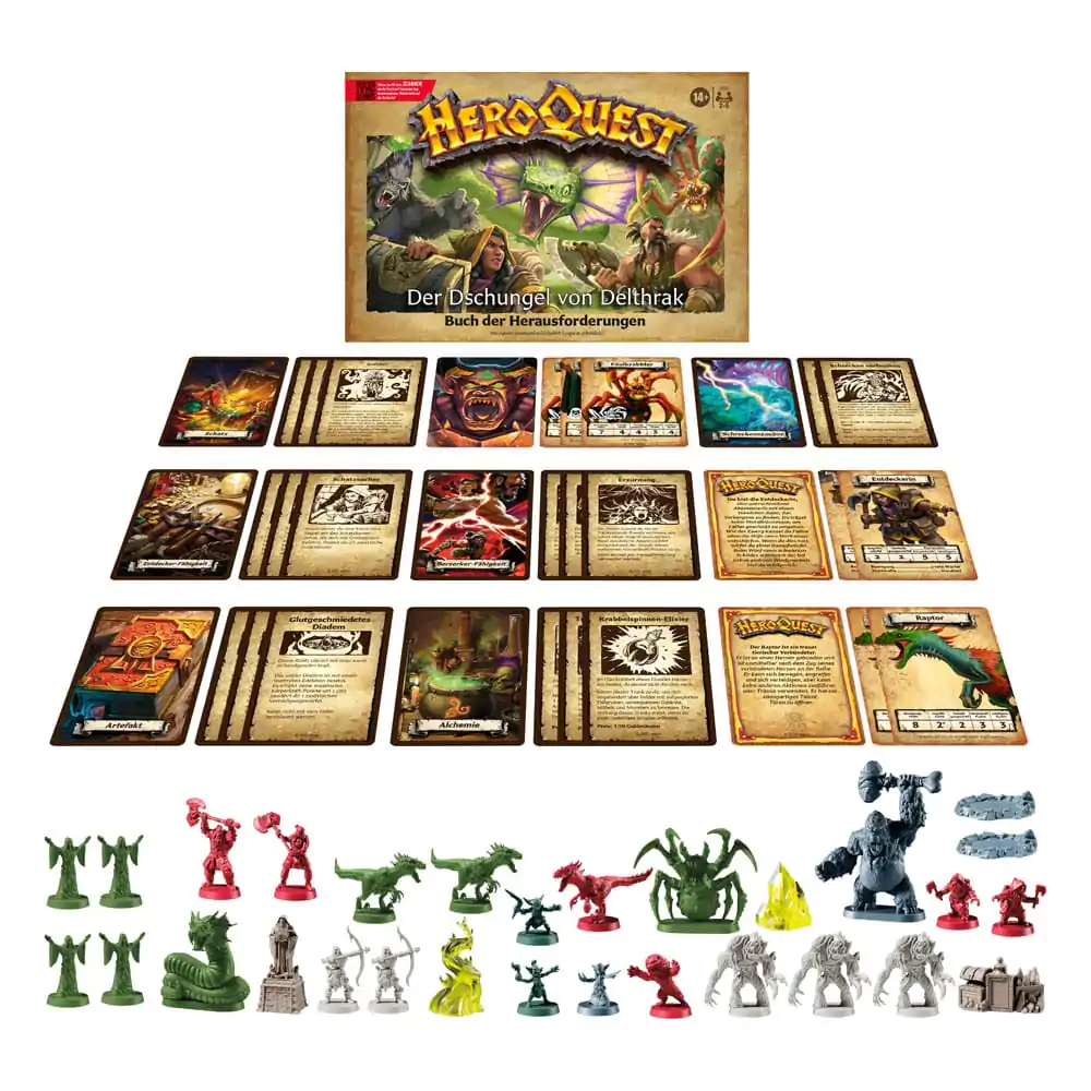 HeroQuest Rozšíření deskové hry Quest Pack Džungle Delthraku *Německá verze* fotografii produktu