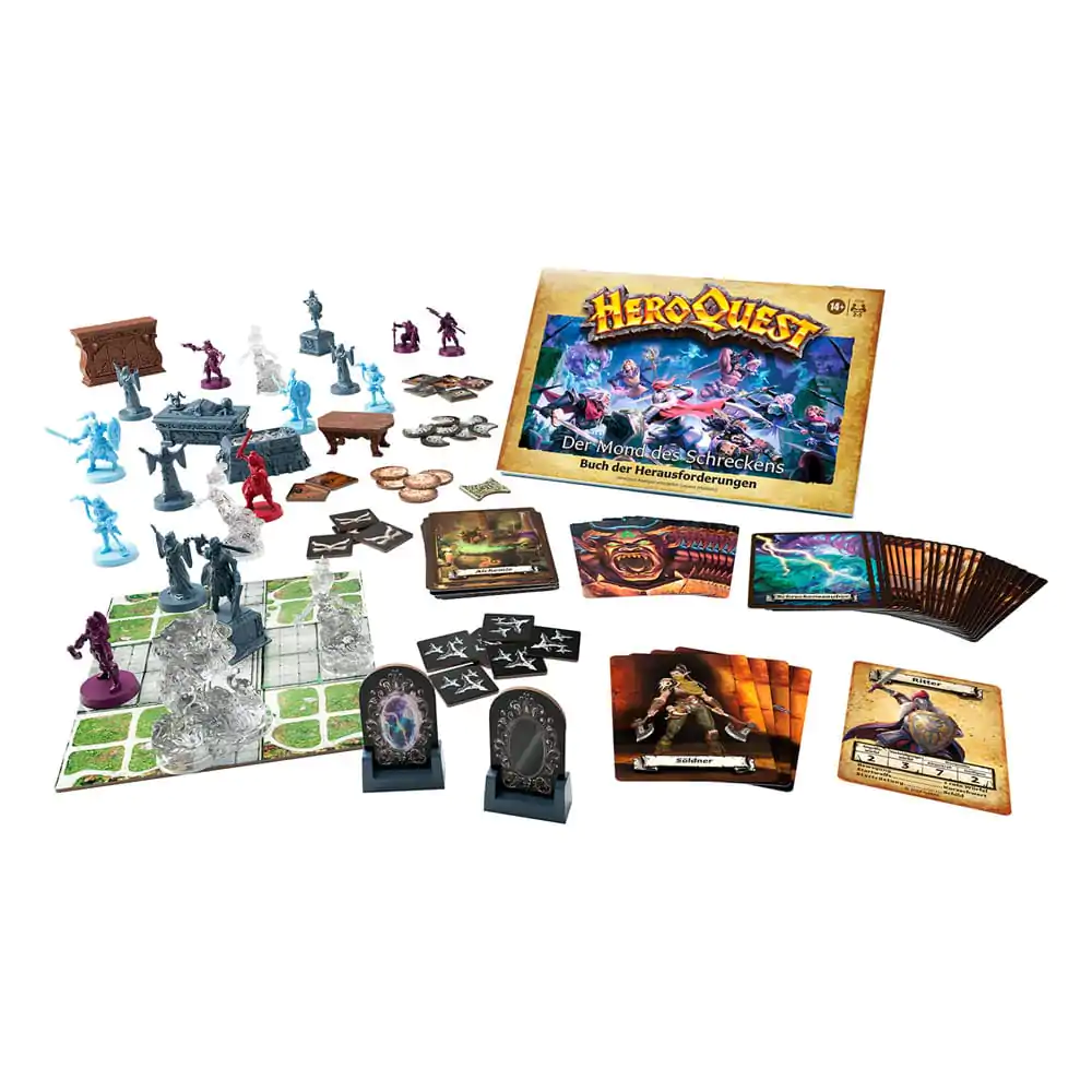 HeroQuest Rozšíření Stolní Hry Der Mond des Schreckens Quest Pack *German Version* fotografii produktu