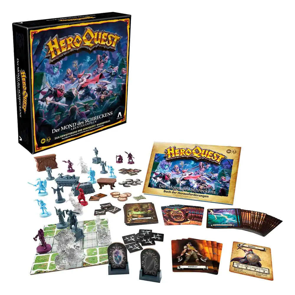 HeroQuest Rozšíření Stolní Hry Der Mond des Schreckens Quest Pack *German Version* fotografii produktu