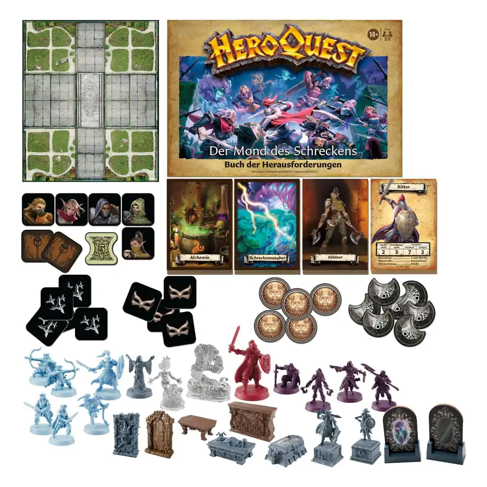 HeroQuest Rozšíření Stolní Hry Der Mond des Schreckens Quest Pack *German Version* fotografii produktu