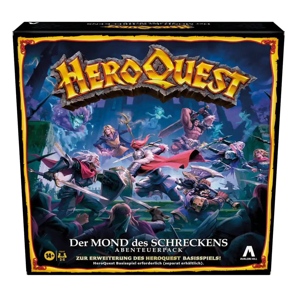 HeroQuest Rozšíření Stolní Hry Der Mond des Schreckens Quest Pack *German Version* fotografii produktu