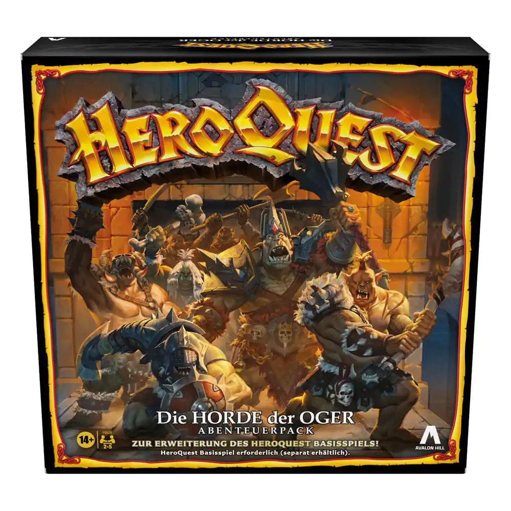 HeroQuest Board Game Rozšíření Die Horde der Oger Quest Pack *Německá verze* fotografii produktu