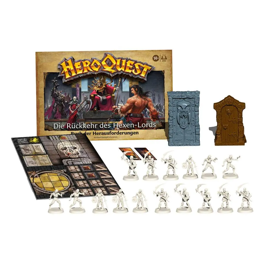 HeroQuest desková hra rozšíření HeroQuest Die Rückkehr des Hexen-Lords Quest Pack německá verze fotografii produktu