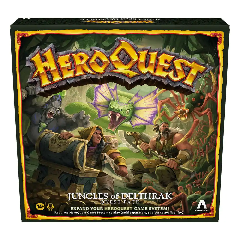 HeroQuest Board Game Expansion Jungles of Delthrak Quest Pack *anglická verze* fotografii produktu