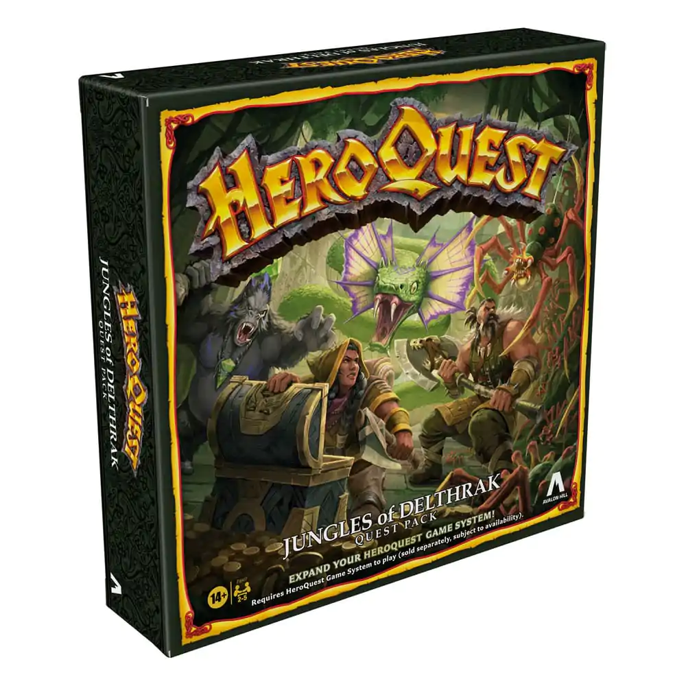 HeroQuest Board Game Expansion Jungles of Delthrak Quest Pack *anglická verze* fotografii produktu