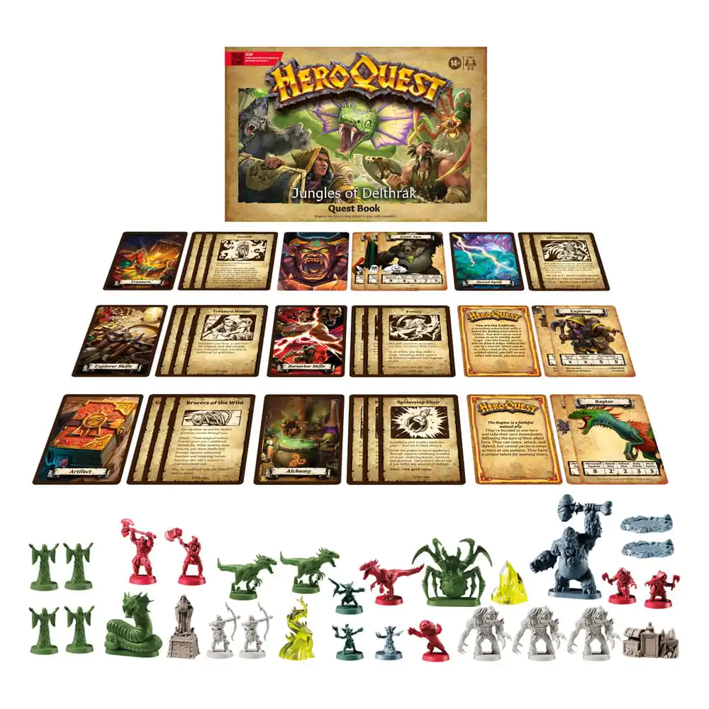 HeroQuest Board Game Expansion Jungles of Delthrak Quest Pack *anglická verze* fotografii produktu