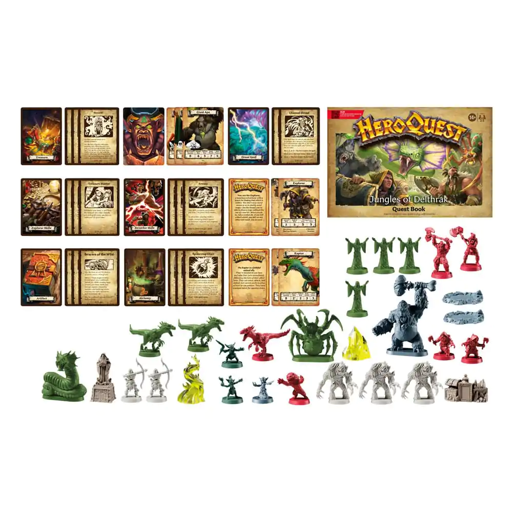 HeroQuest Board Game Expansion Jungles of Delthrak Quest Pack *anglická verze* fotografii produktu
