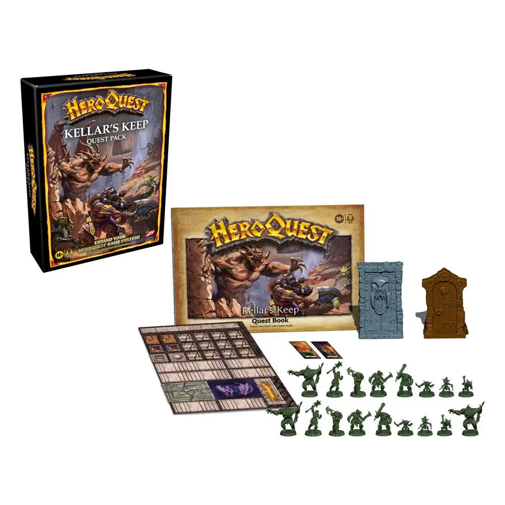 HeroQuest Board Game Expansion Kellar's Keep Quest Pack anglická verze fotografii produktu