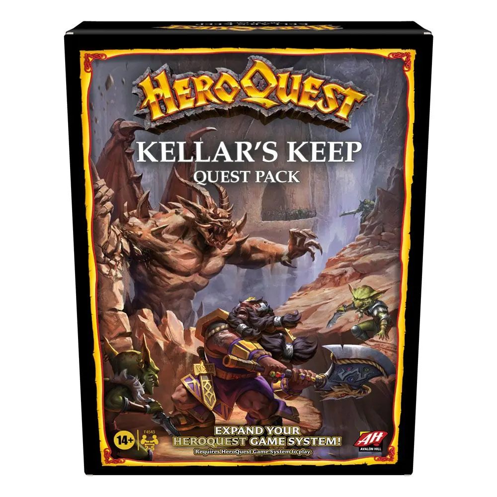 HeroQuest Board Game Expansion Kellar's Keep Quest Pack anglická verze fotografii produktu