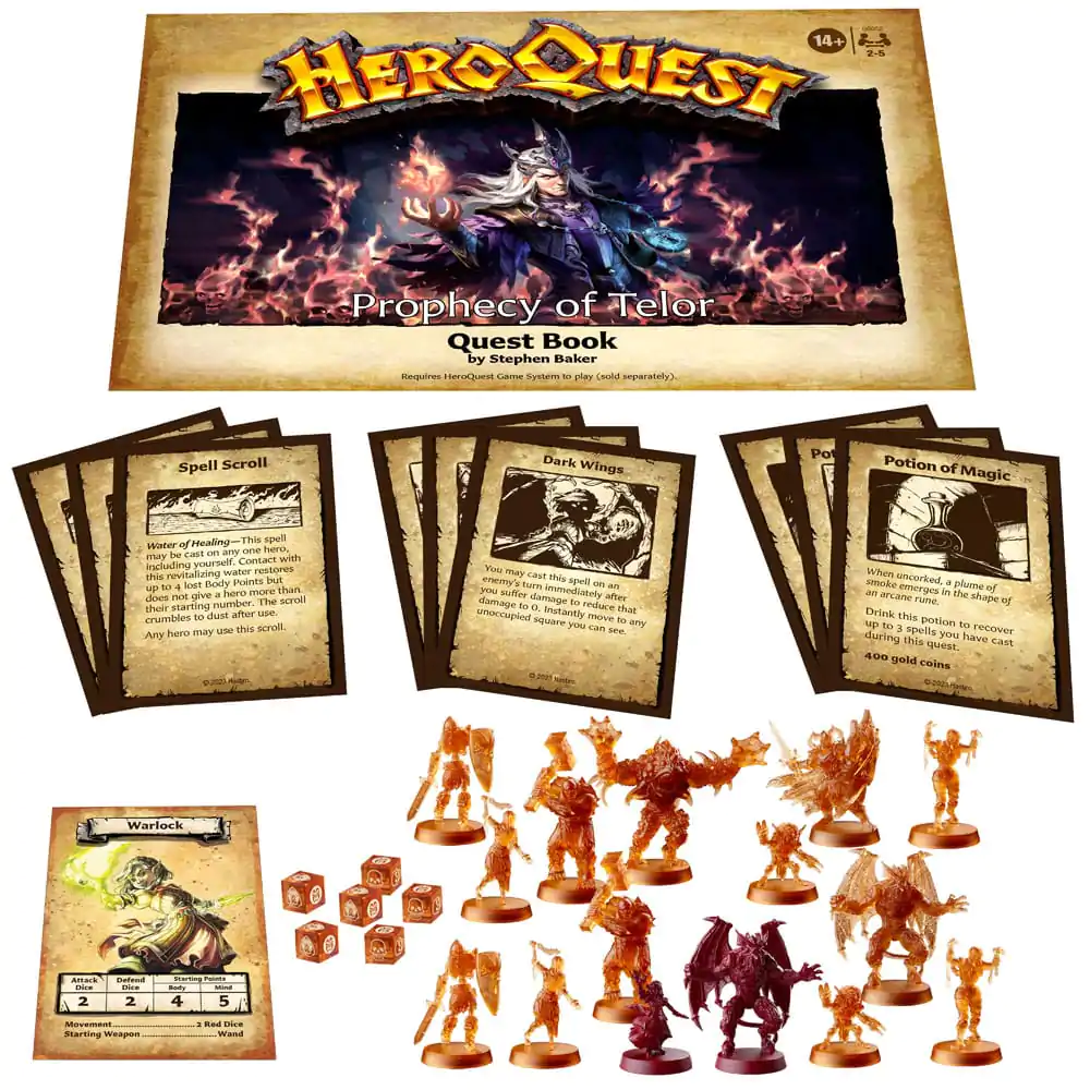 HeroQuest Rozšíření deskové hry Proroctví Teloru Quest Pack *Anglická verze* fotografii produktu