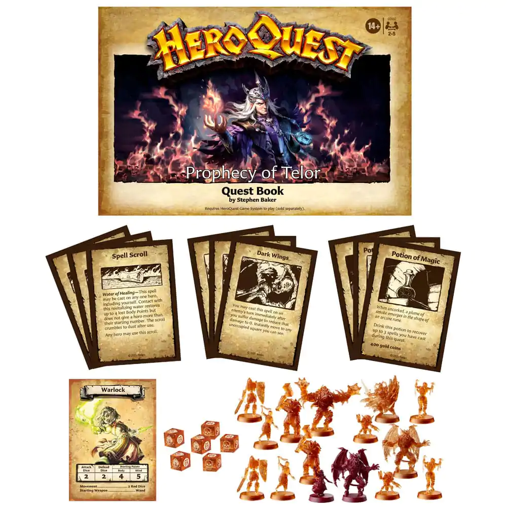 HeroQuest Rozšíření deskové hry Proroctví Teloru Quest Pack *Anglická verze* fotografii produktu