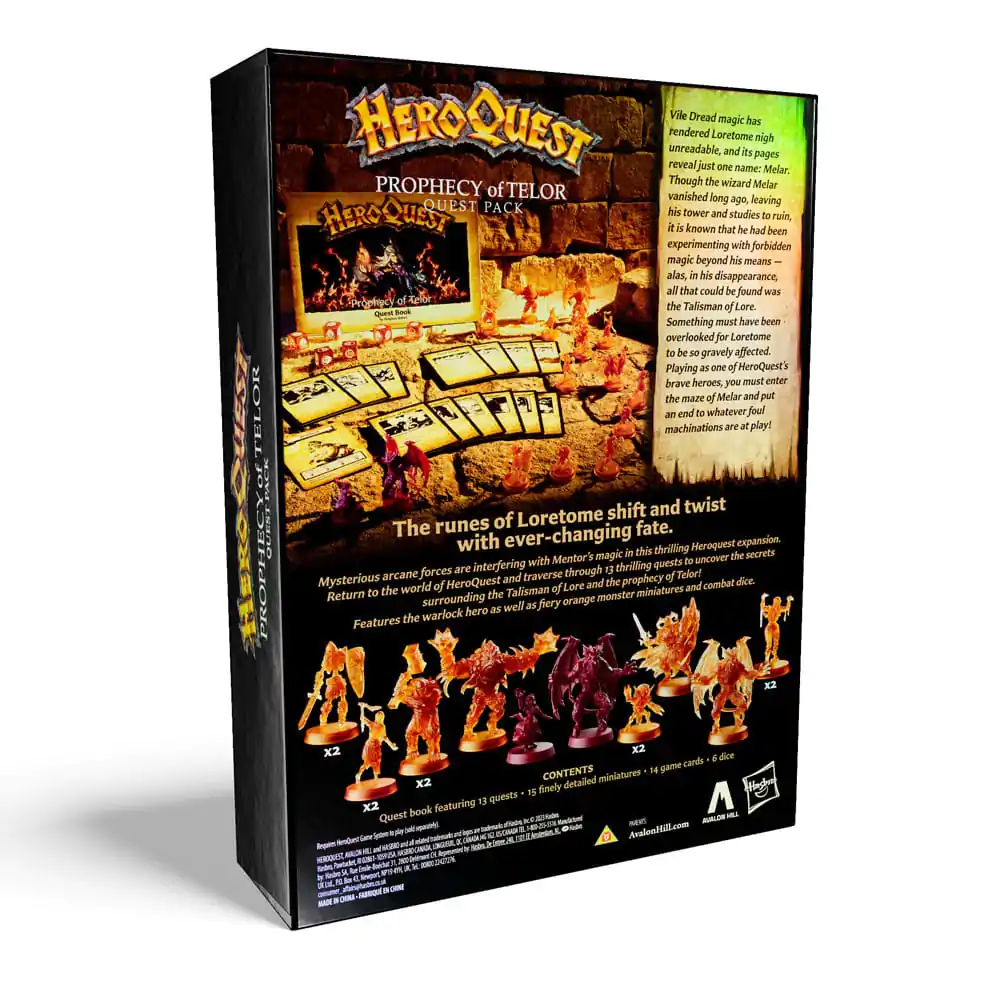 HeroQuest Rozšíření deskové hry Proroctví Teloru Quest Pack *Anglická verze* fotografii produktu