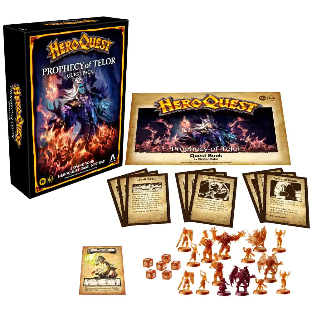 HeroQuest Rozšíření deskové hry Proroctví Teloru Quest Pack *Anglická verze* fotografii produktu