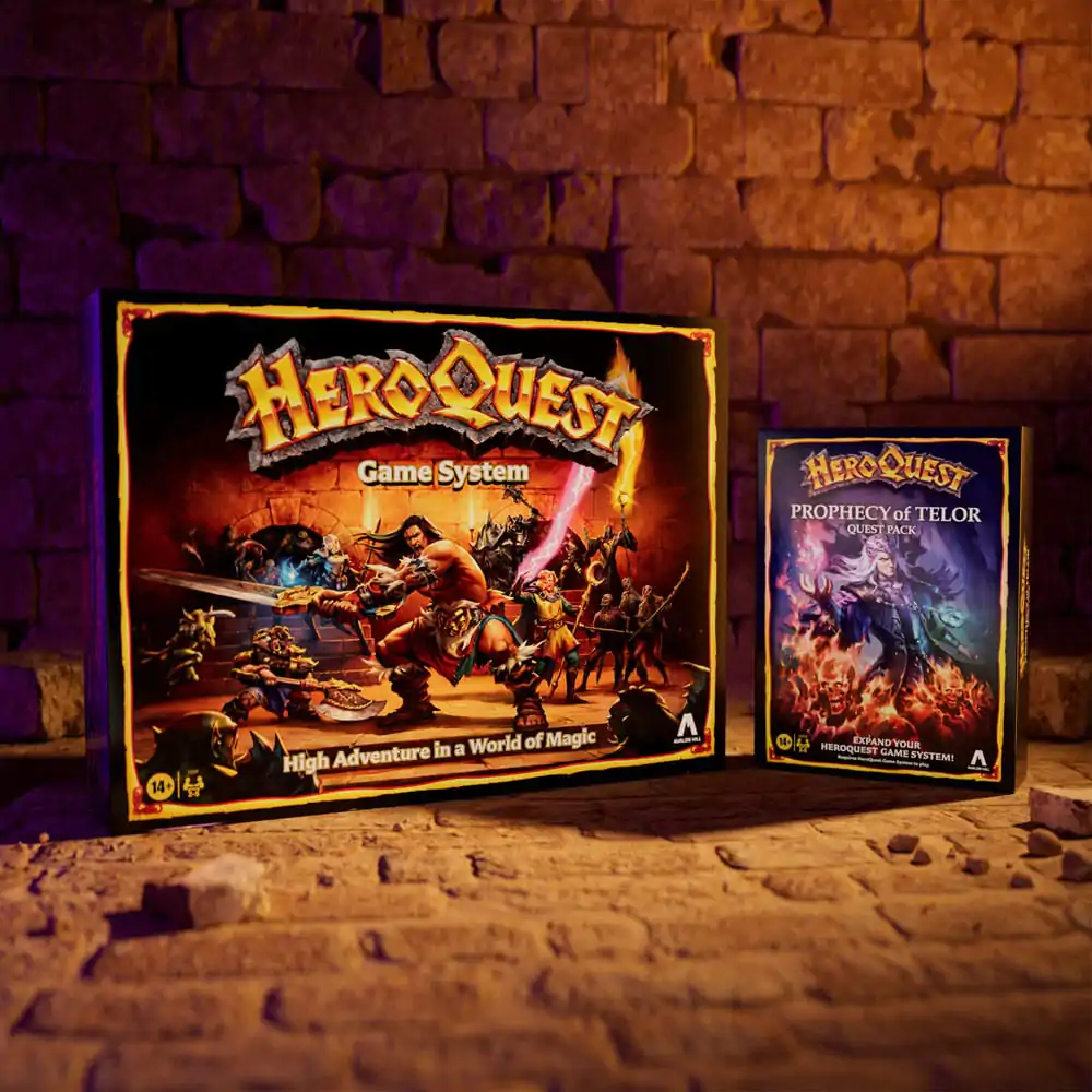 HeroQuest Rozšíření deskové hry Proroctví Teloru Quest Pack *Anglická verze* fotografii produktu