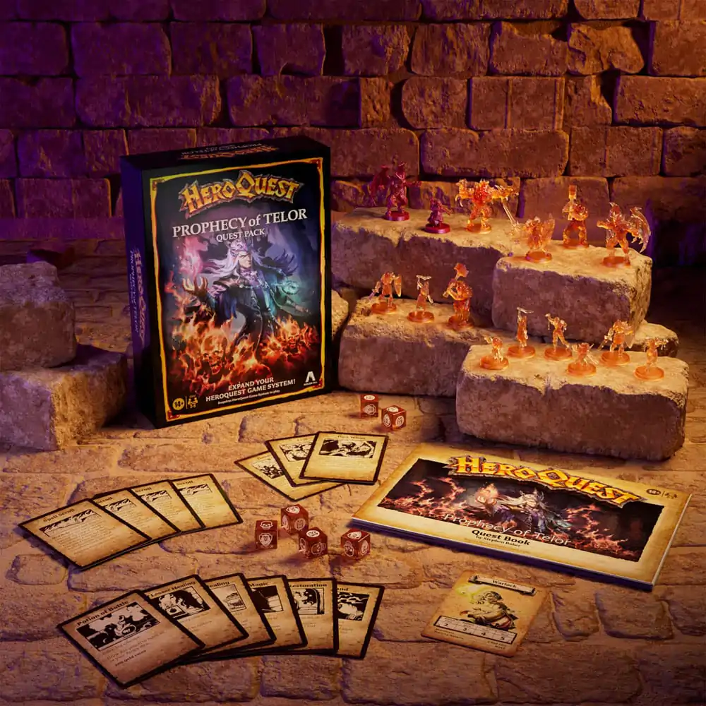 HeroQuest Rozšíření deskové hry Proroctví Teloru Quest Pack *Anglická verze* fotografii produktu