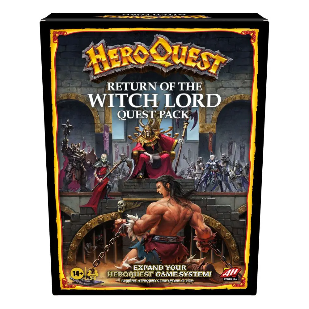 HeroQuest Board Game Expansion Return of the Witch Lord Quest Pack english - Rozšíření deskové hry fotografii produktu