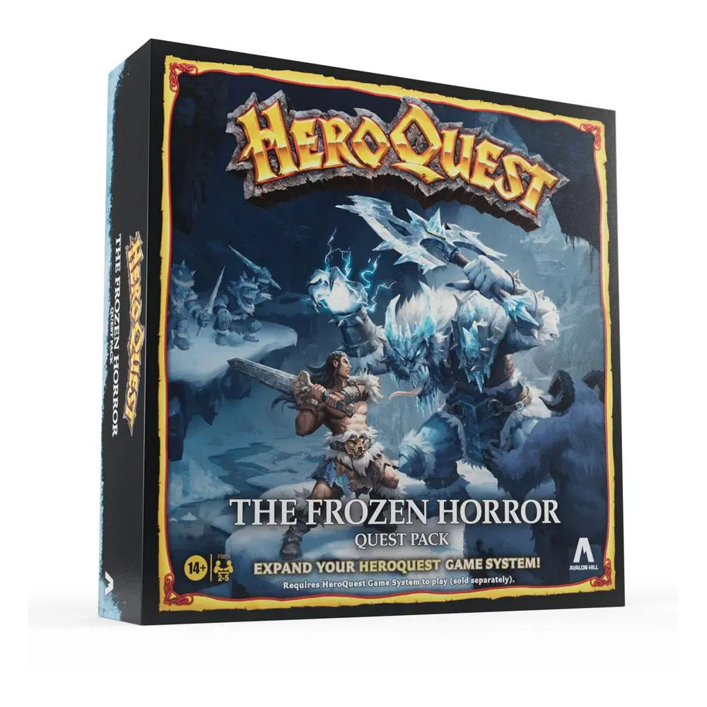 Rozšíření deskové hry HeroQuest Balíček úkolů Ledová hrůza anglicky fotografii produktu