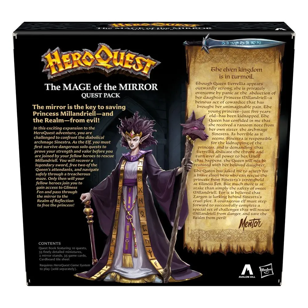 HeroQuest Board Game Expansion Rozšíření deskové hry The Mage of the Mirror Quest Pack *English Version* fotografii produktu