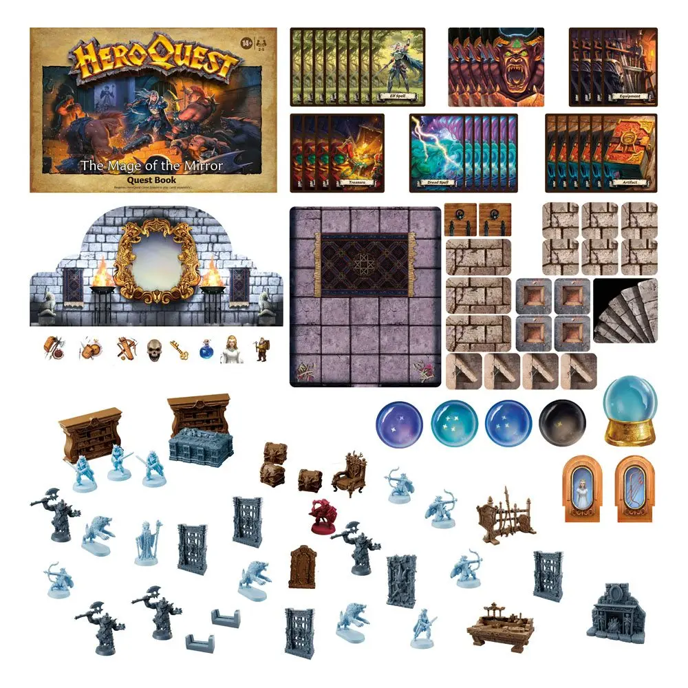 HeroQuest Board Game Expansion Rozšíření deskové hry The Mage of the Mirror Quest Pack *English Version* fotografii produktu