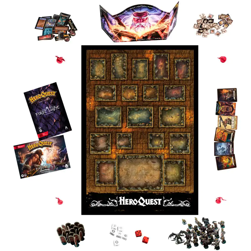 HeroQuest Board Game First Light *Anglická verze* - Desková hra fotografii produktu