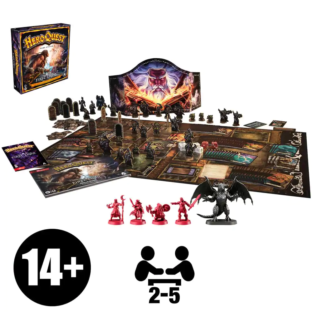 HeroQuest Board Game First Light *Anglická verze* - Desková hra fotografii produktu