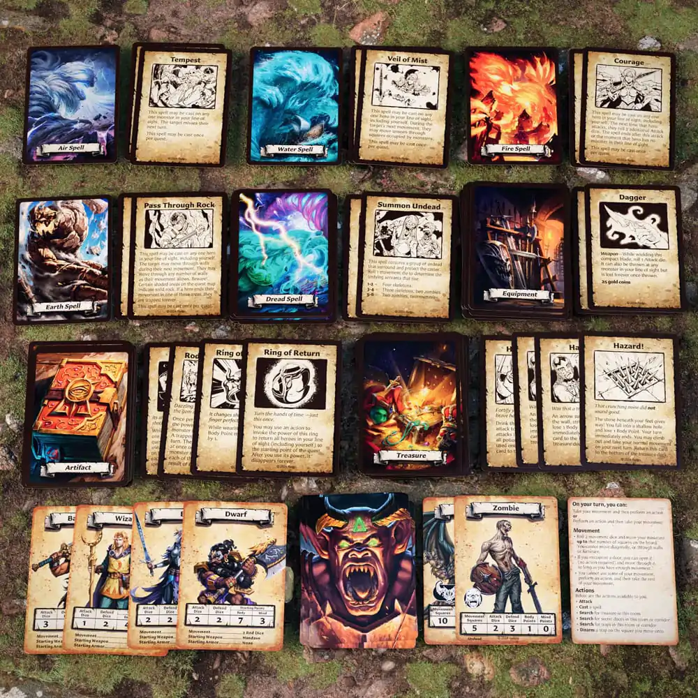HeroQuest Board Game First Light *Anglická verze* - Desková hra fotografii produktu