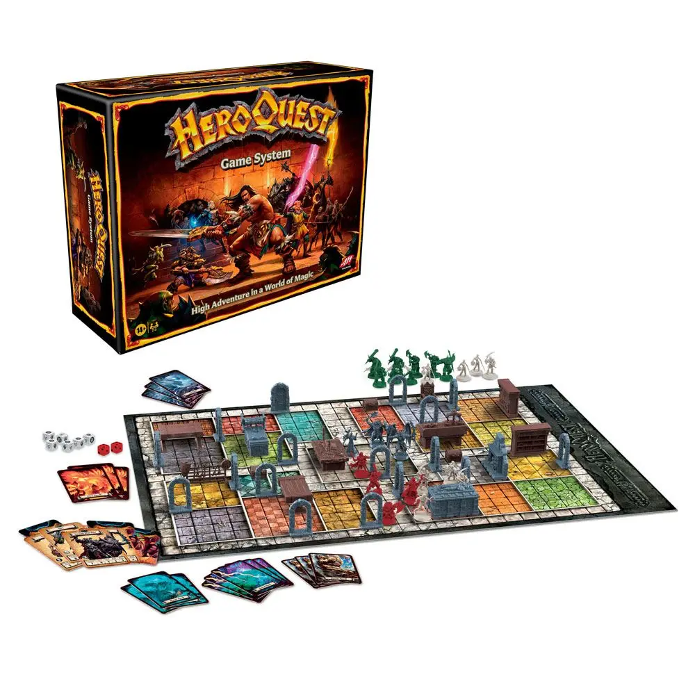 HeroQuest desková hra Game System english fotografii produktu