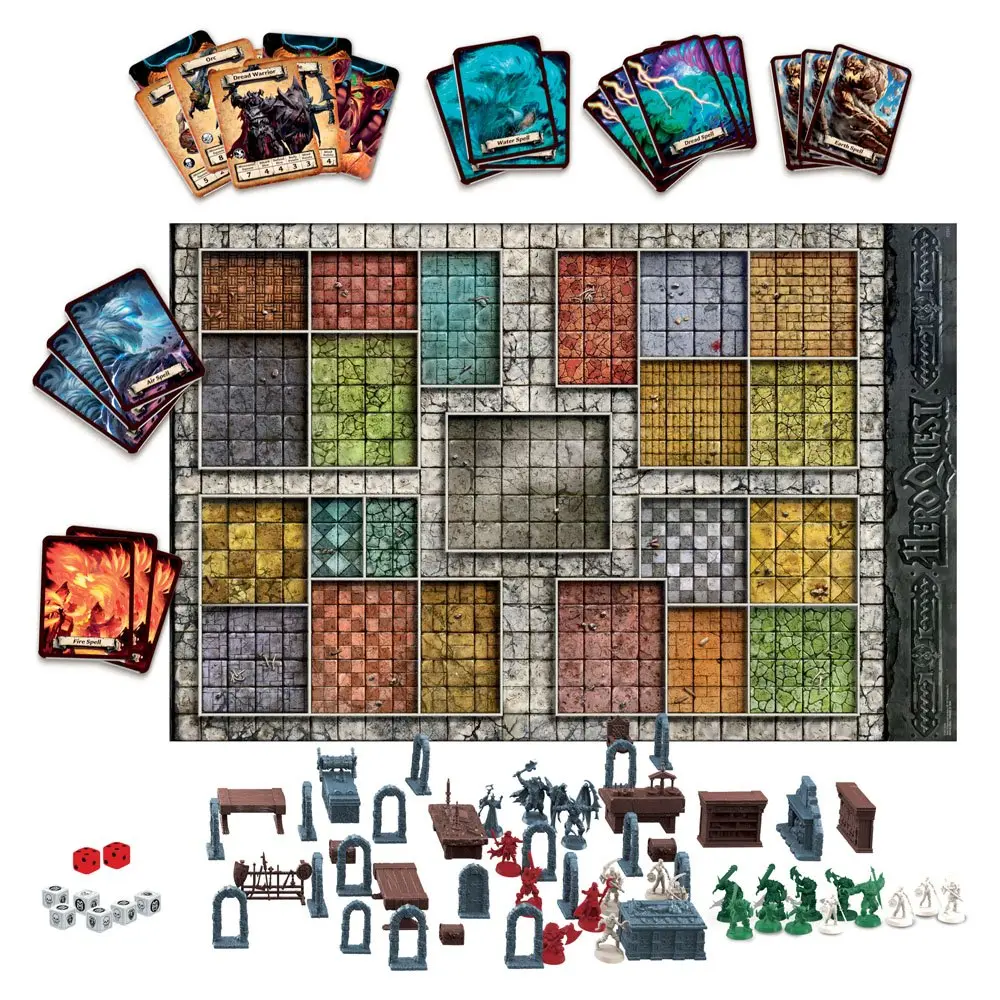 HeroQuest desková hra Game System english fotografii produktu