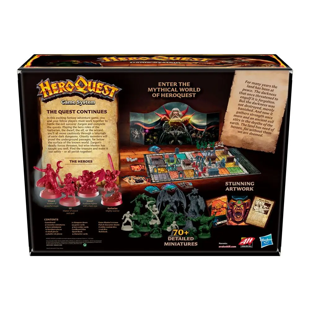 HeroQuest desková hra Game System english fotografii produktu
